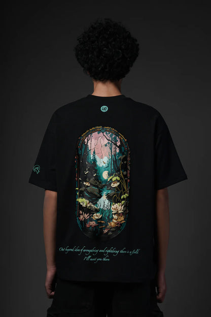 Different World Tee Black
