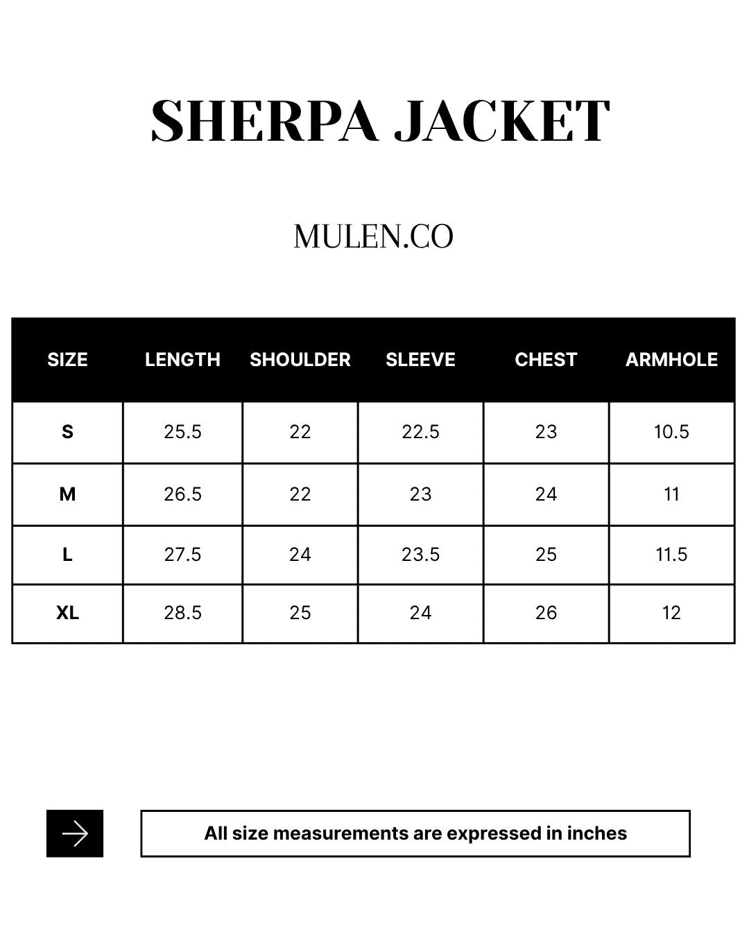 SHERPA JACKET