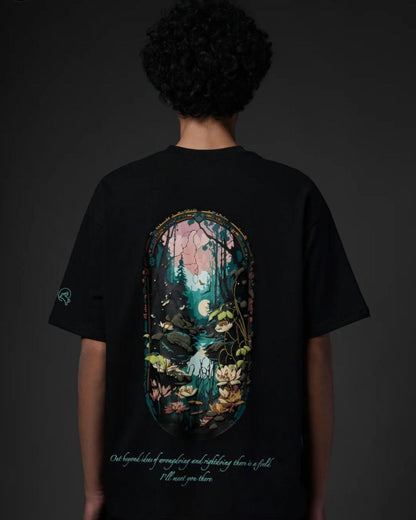 Different World Tee Black