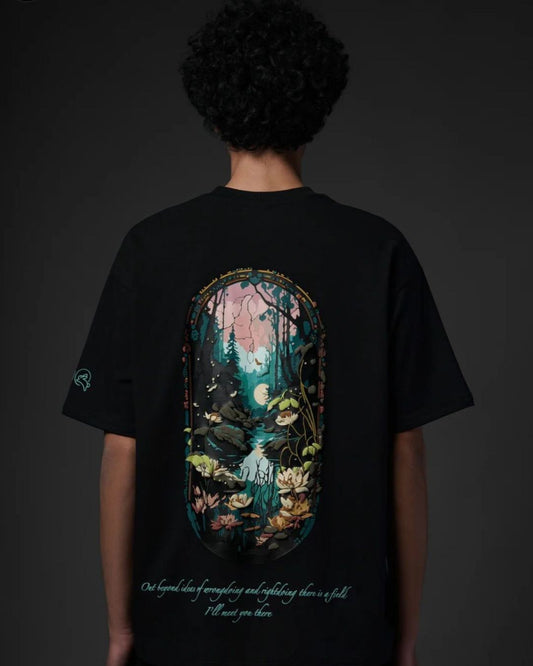 Different World Tee Black